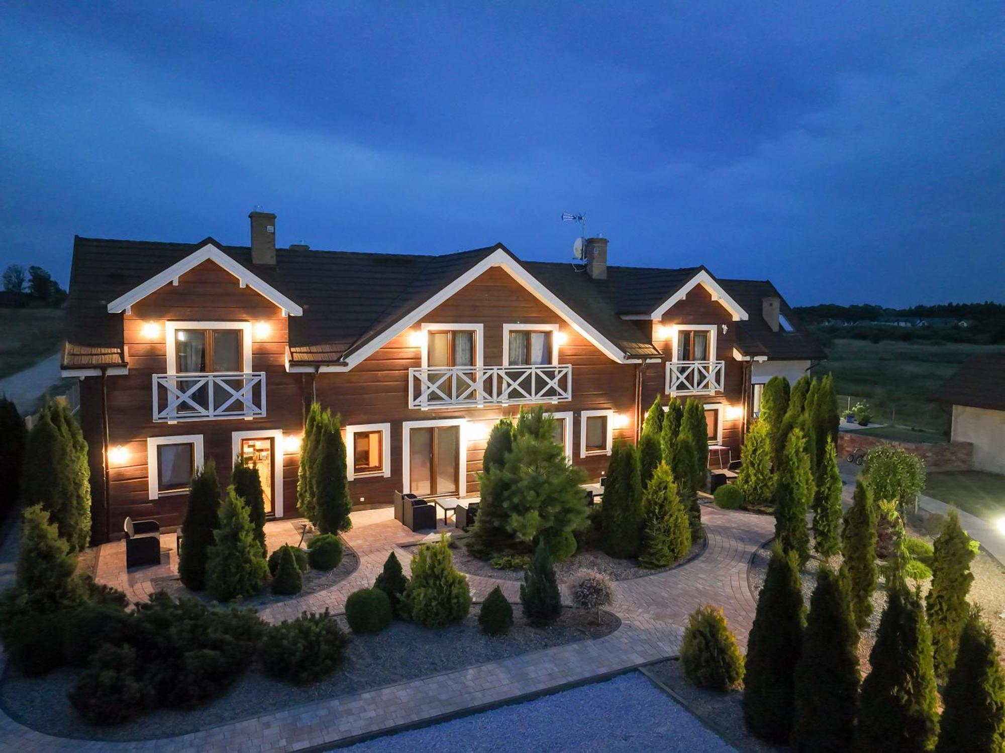 Ferienwohnung Przy Rozlewisku Sarbinowo Exterior foto
