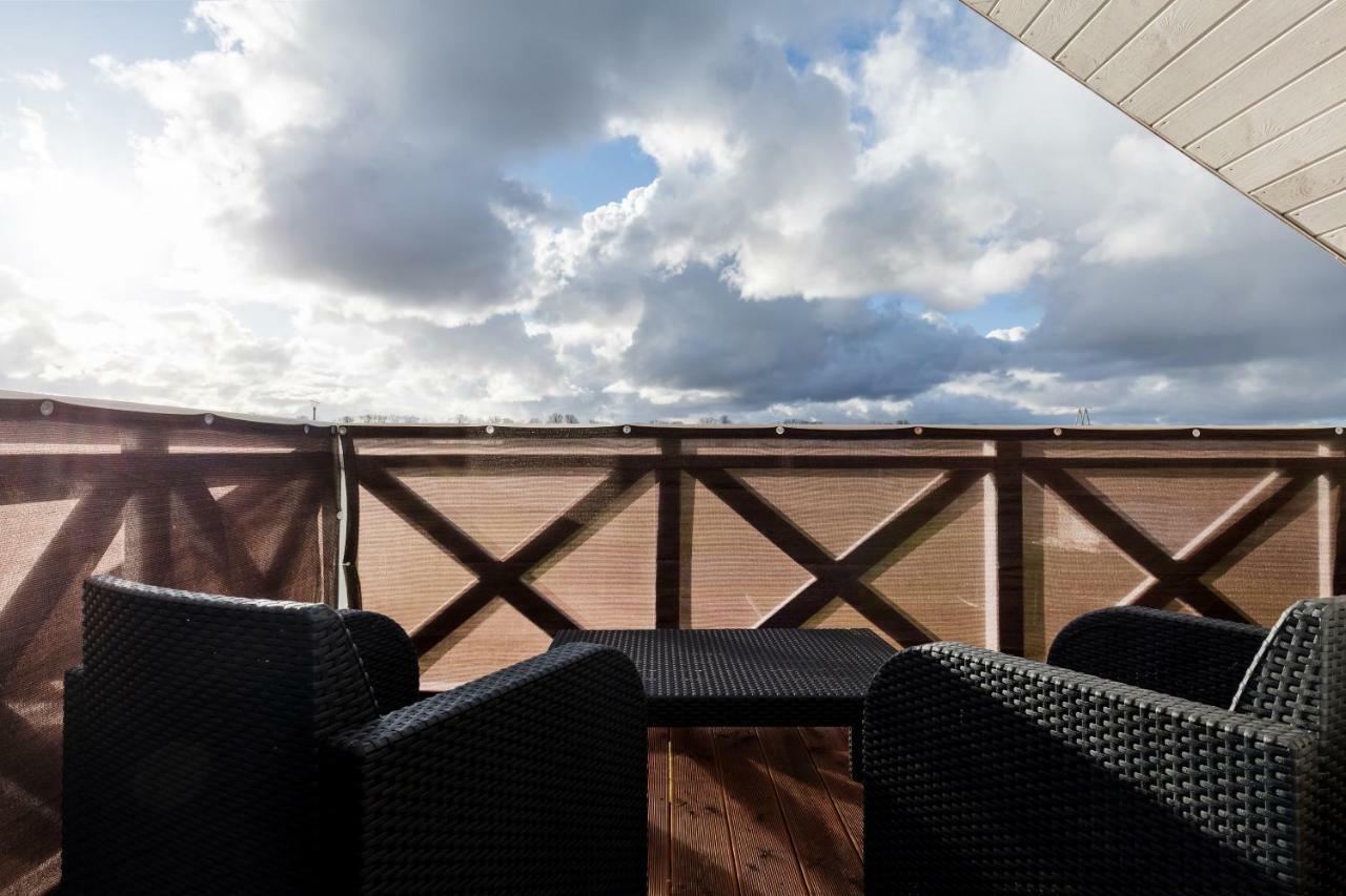 Ferienwohnung Przy Rozlewisku Sarbinowo Exterior foto