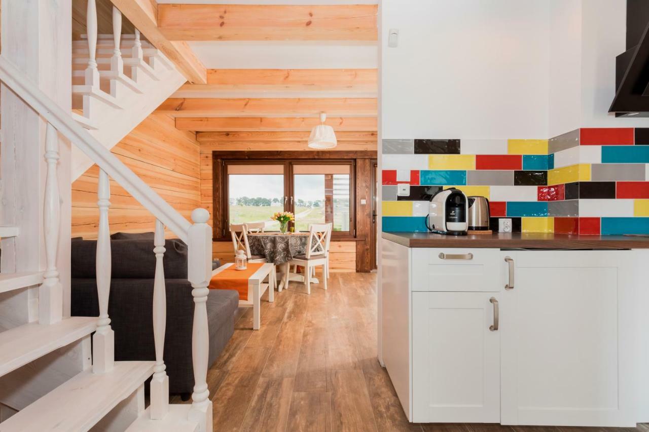 Ferienwohnung Przy Rozlewisku Sarbinowo Exterior foto