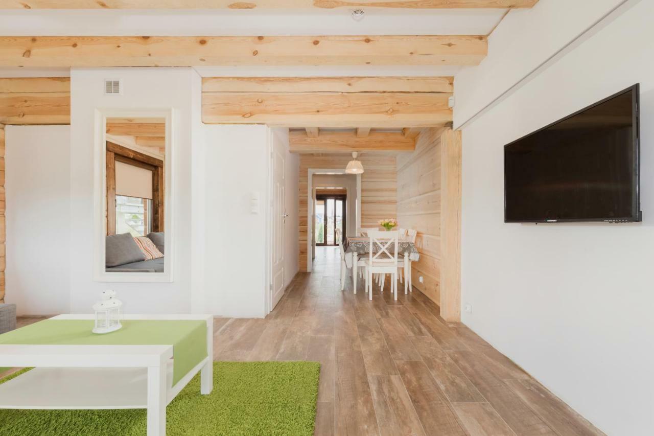 Ferienwohnung Przy Rozlewisku Sarbinowo Exterior foto