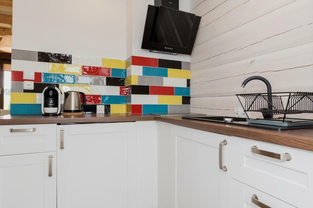 Ferienwohnung Przy Rozlewisku Sarbinowo Exterior foto