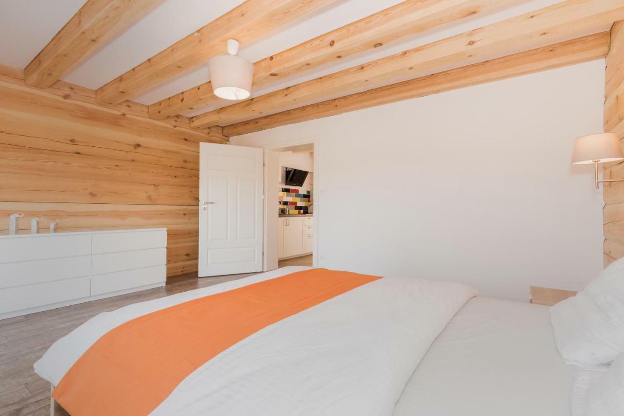 Ferienwohnung Przy Rozlewisku Sarbinowo Exterior foto